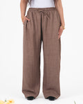 Linen Mocha Taupe Pants