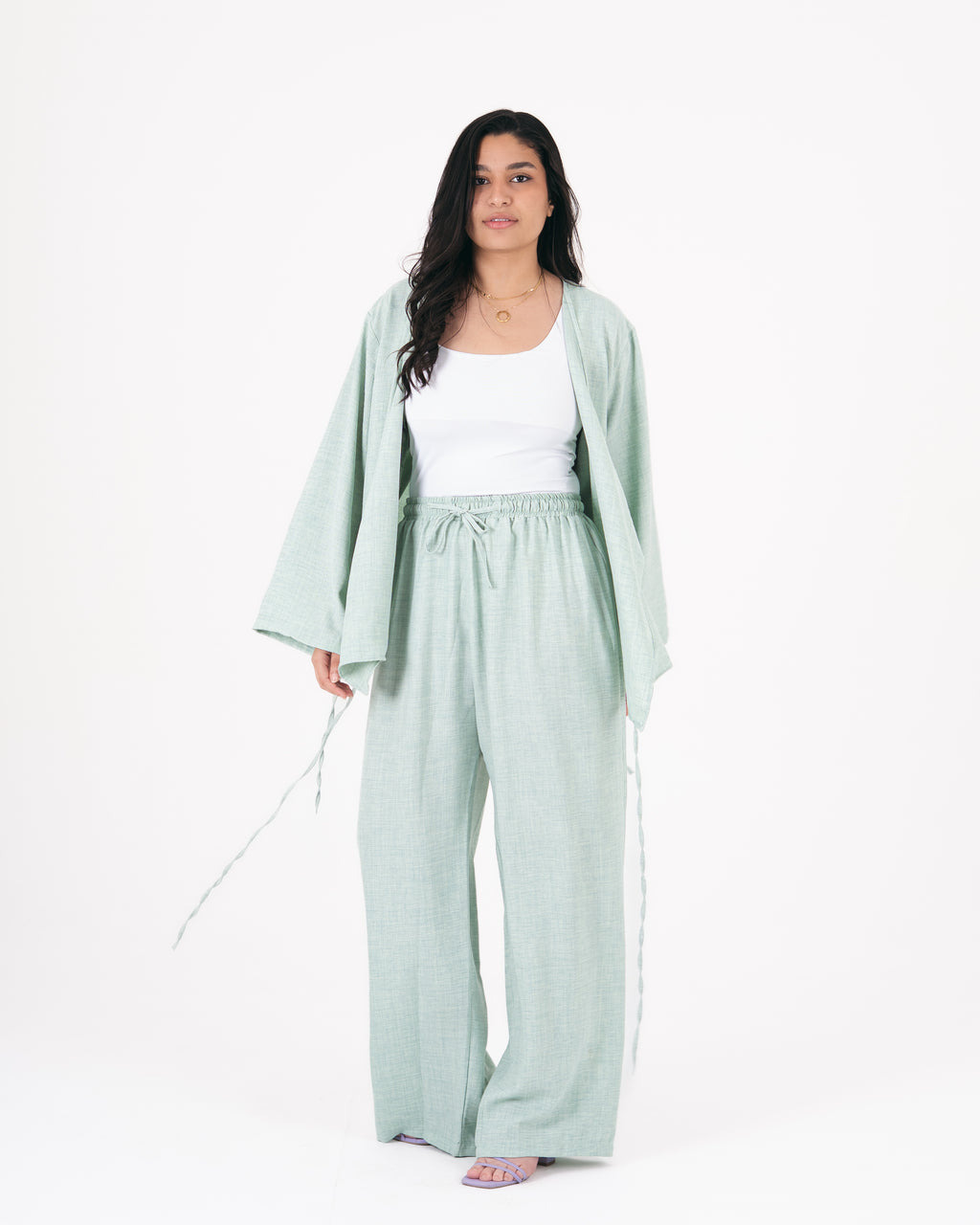 Sol Set in Mint Green