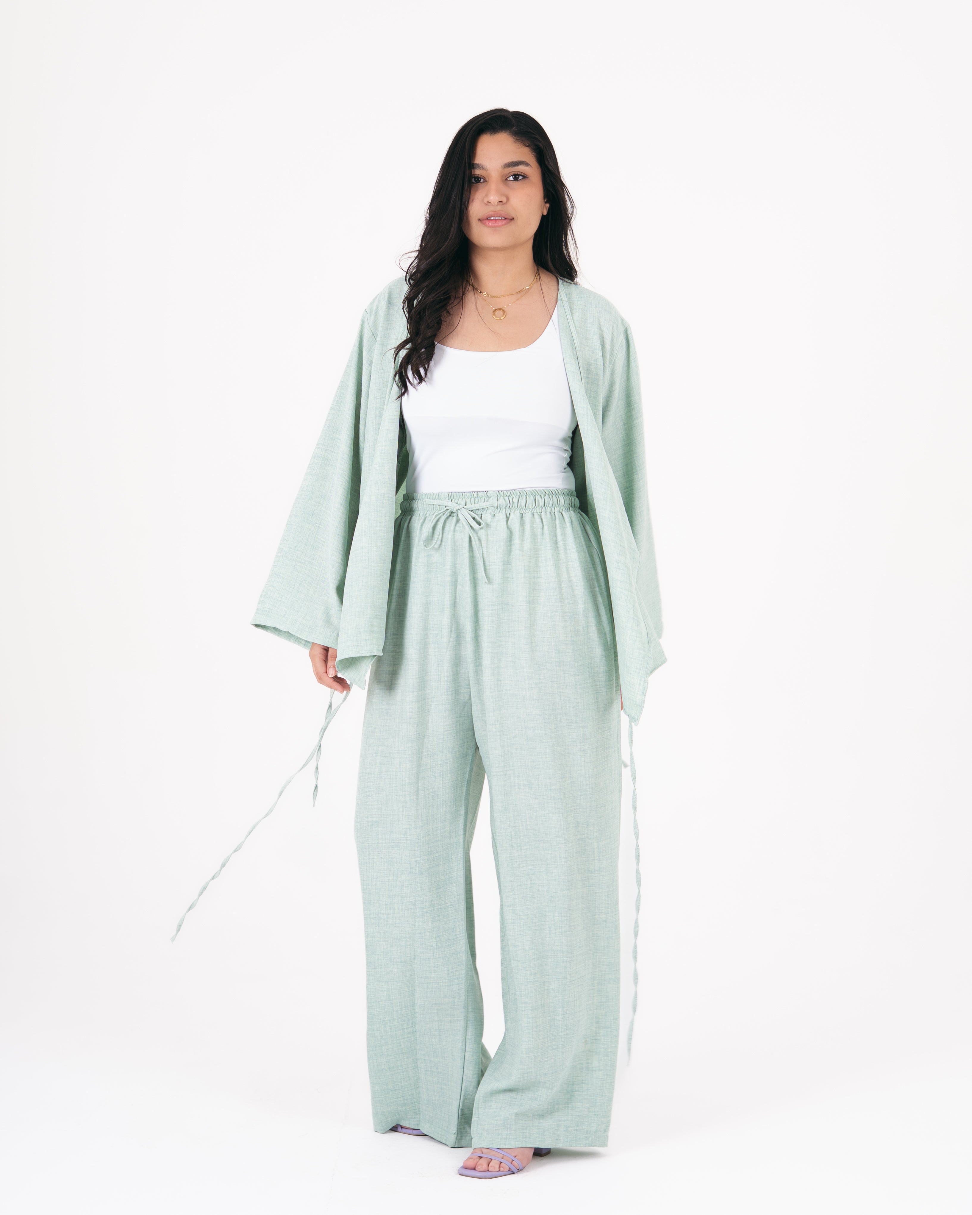 Sol Set in Mint Green