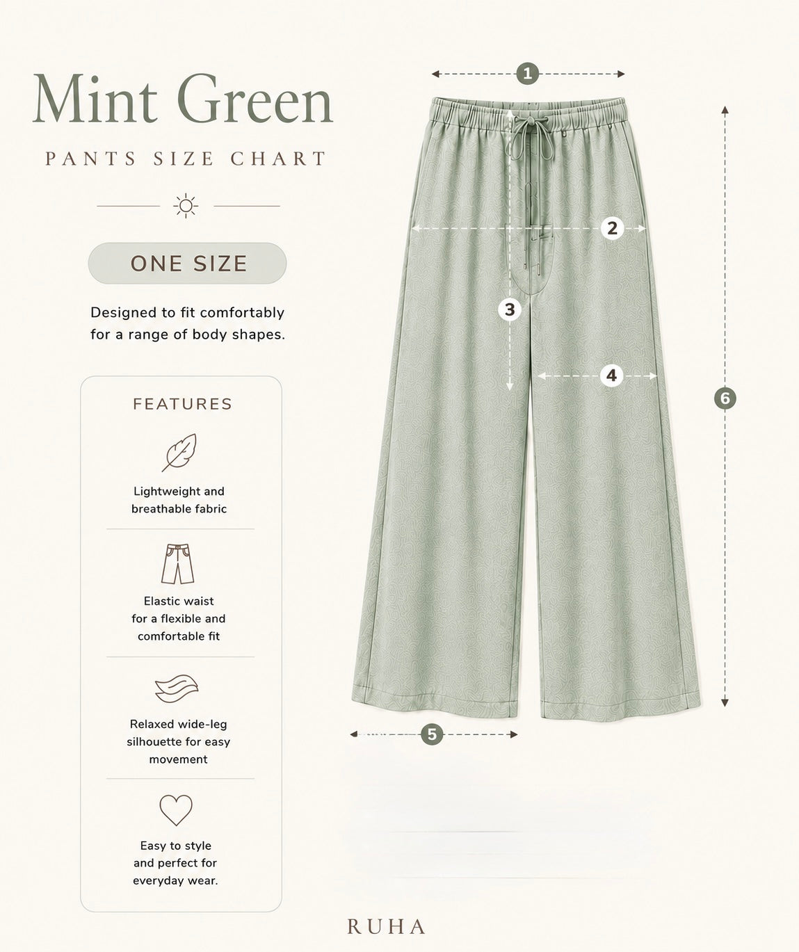 Linen Mint Green Pants